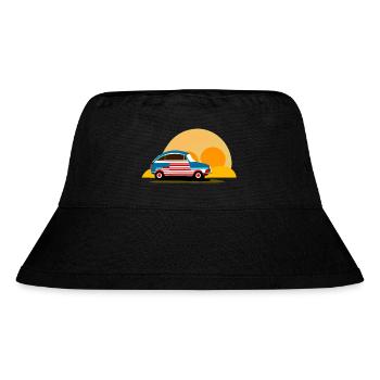 into the sunset - Stanley/Stella Recycled Bucket Hat - black - Front