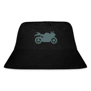 Silhouette de moto - Bob recyclé Stanley/Stella - noir - Devant