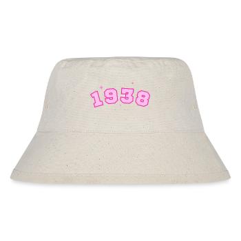Rosenstern von 1938 - Stanley/Stella recycelter Bucket Hat - Naturweiß - Vorne