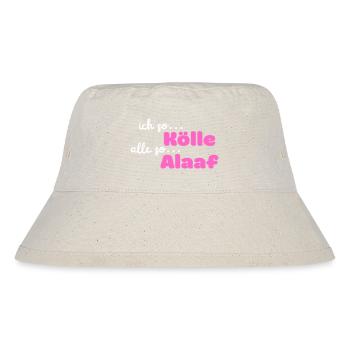 Kölle Alaaf II - Stanley/Stella recycelter Bucket Hat - Naturweiß - Vorne