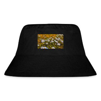 Daisies in Bloom - Stanley/Stella Recycled Bucket Hat - black - Front