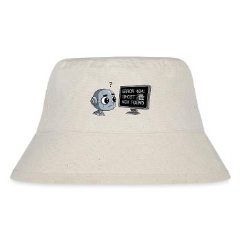 Error 404: Ghost Not Found - Stanley/Stella Recycled Bucket Hat - natural - Front