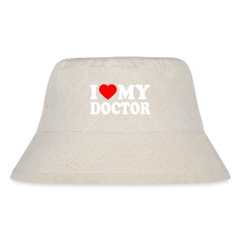 I love my doctor - Bob recyclé Stanley/Stella - blanc naturel - Devant
