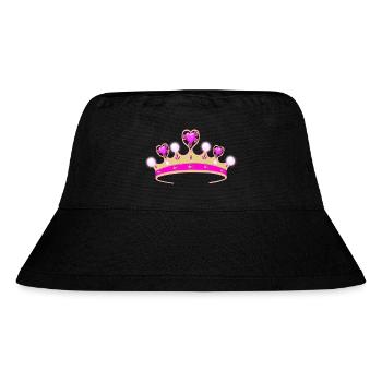 You are the princess! - Stanley/Stella Recycled Bucket Hat - black - Front