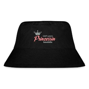 princess - Stanley/Stella Recycled Bucket Hat - black - Front