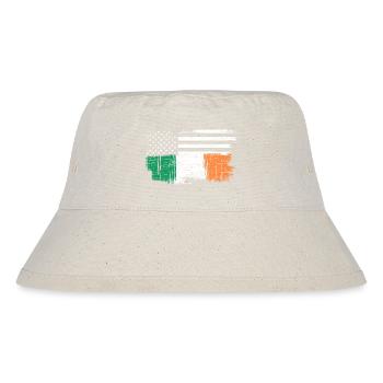 Drapeau irlandais avec étoiles - Bob recyclé Stanley/Stella - blanc naturel - Devant
