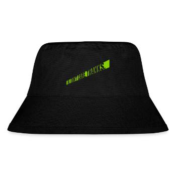 Hi I dont care - Stanley/Stella recycelter Bucket Hat - Schwarz - Vorne