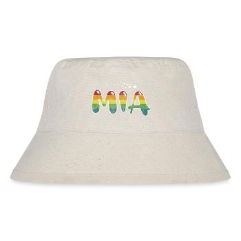 Prénom Mia Nom de jeune fille cadeau - Bob recyclé Stanley/Stella - blanc naturel - Devant