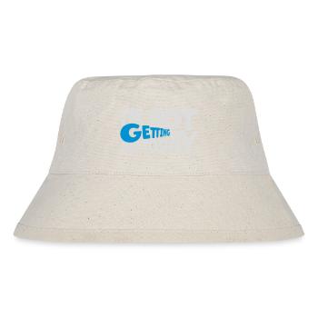 not getting ready today - Stanley/Stella recycelter Bucket Hat - Naturweiß - Vorne