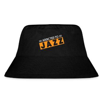 Addicted to Jazz - Stanley/Stella Recycled Bucket Hat - black - Front