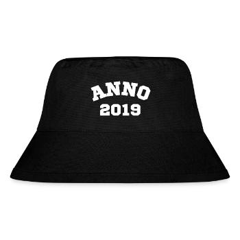 Anno 2019 Geburtstag Geburtsjahr - Stanley/Stella recycelter Bucket Hat - Schwarz - Vorne