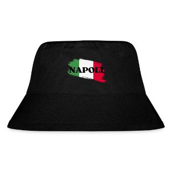 Napoli Neapel Italia - Stanley/Stella recycelter Bucket Hat - Schwarz - Vorne