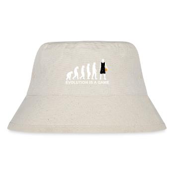 Basketball - Stanley/Stella recycelter Bucket Hat - Naturweiß - Vorne