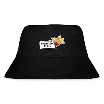 Frenchie Fries - Stanley/Stella recycelter Bucket Hat - Schwarz - Vorne