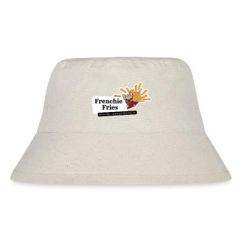 Frenchie Fries - Stanley/Stella recycelter Bucket Hat - Naturweiß - Vorne