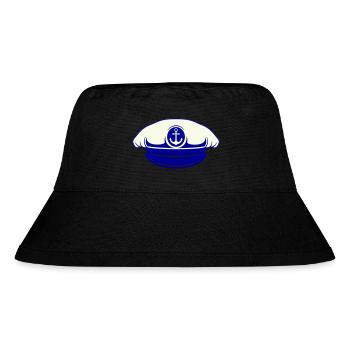 chapeau de marin - Bob recyclé Stanley/Stella - noir - Devant
