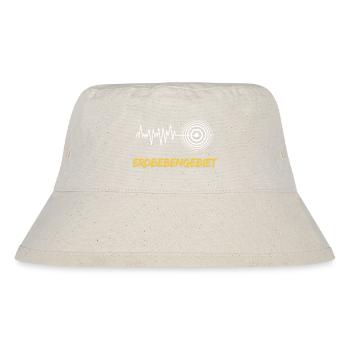 Earthquake Area Awareness - Stanley/Stella Recycled Bucket Hat - natural - Front