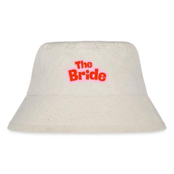 The Bride - Stanley/Stella recycelter Bucket Hat - Naturweiß - Vorne