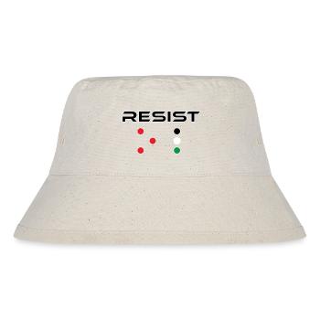 RESIST FP - Stanley/Stella Recycled Bucket Hat - natural - Front