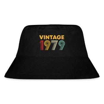 Bagues rétro vintage de 1979 - Bob recyclé Stanley/Stella - noir - Devant