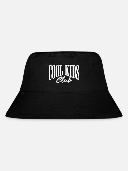 Cool Kids Club - Stanley/Stella recycelter Bucket Hat - Schwarz