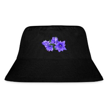 flowers lilies tulips orchids sunflower dahlia ger - Stanley/Stella Recycled Bucket Hat - black - Front