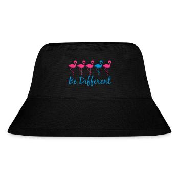 text difference be different many team pattern re - Stanley/Stella Recycled Bucket Hat - black - Front