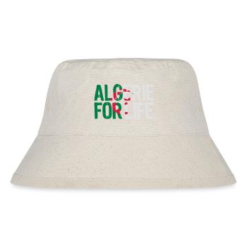 Algerie for life grunge vect - Bob recyclé Stanley/Stella - blanc naturel - Devant