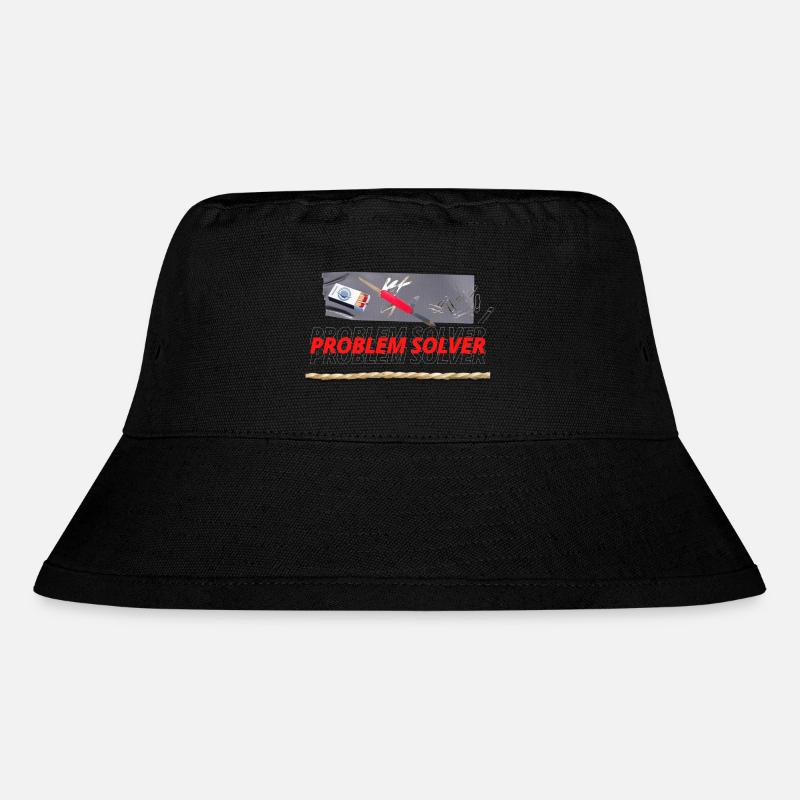 PROBLEM SOLVER TOOLS - Stanley/Stella Recycled Bucket Hat - black