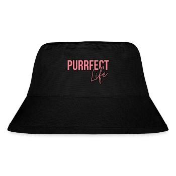 Purrfect Life Cat Lover Citation - Bob recyclé Stanley/Stella - noir - Devant