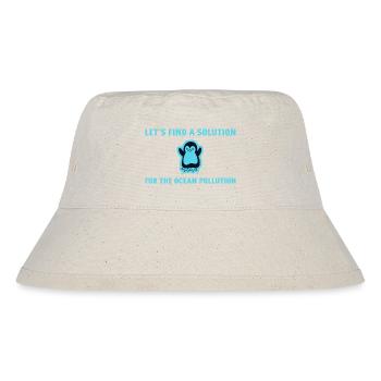 Marine Conservation - Stanley/Stella Recycled Bucket Hat - natural - Front