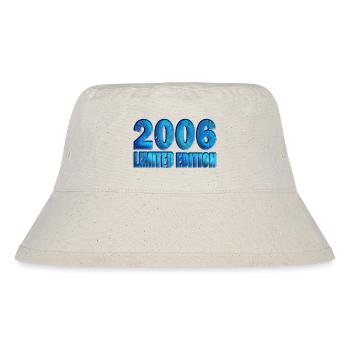 2006 Limited Edition 18. Geburtstag - Stanley/Stella recycelter Bucket Hat - Naturweiß - Vorne