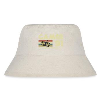 Spieler 91 - Stanley/Stella recycelter Bucket Hat - Naturweiß - Vorne