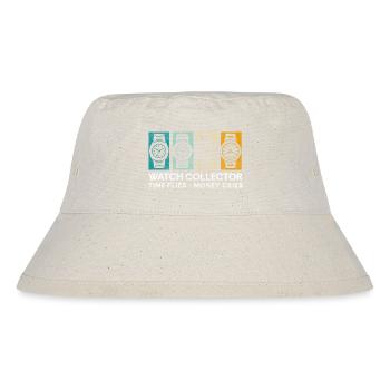 Wristwatch Lifestyle Valuable Investment - Stanley/Stella Recycled Bucket Hat - natural - Front