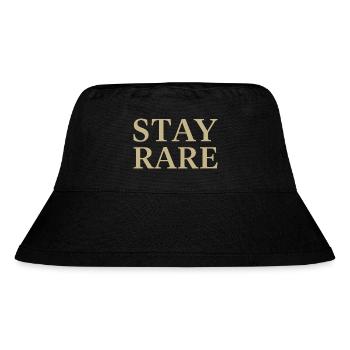 Motif à empattement Stay Rare - Bob recyclé Stanley/Stella - noir - Devant
