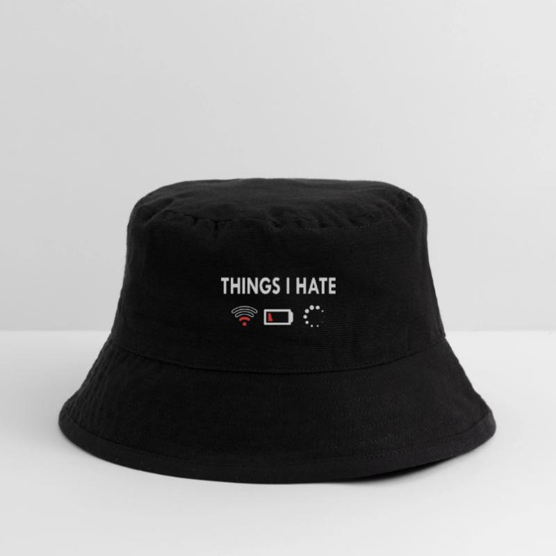 Things I hate Stanley/Stella Recycled Bucket Hat