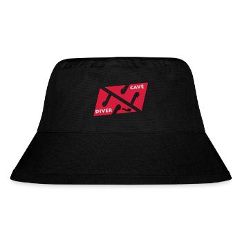 cave_diver_01 - Stanley/Stella Recycled Bucket Hat - black - Front