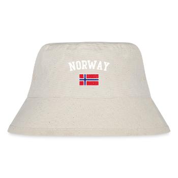 Norway Flag - Stanley/Stella Recycled Bucket Hat - natural - Front
