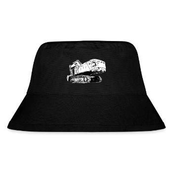 Excavator - Stanley/Stella Recycled Bucket Hat - black - Front