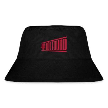 Computer 404 Message Connection - Stanley/Stella Recycled Bucket Hat - black - Front
