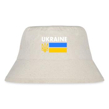 Ukraine - Stanley/Stella Recycled Bucket Hat - natural - Front