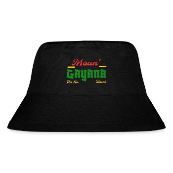 Moun Gayana pa ka domi - Bob recyclé Stanley/Stella - noir - Devant