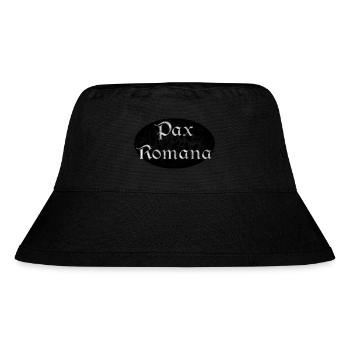 Pax Romana aus weißem Marmor - Stanley/Stella recycelter Bucket Hat - Schwarz - Vorne