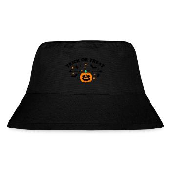 trick or treat 02 - Stanley/Stella recycelter Bucket Hat - Schwarz - Vorne