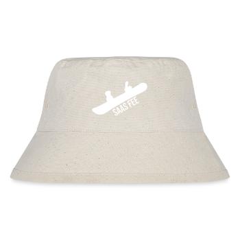 Saas Fee Fan - Stanley/Stella Recycled Bucket Hat - natural - Front