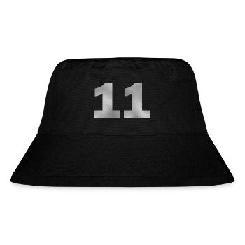 Geburtstag 11 Jahre - Stanley/Stella recycelter Bucket Hat - Schwarz - Vorne
