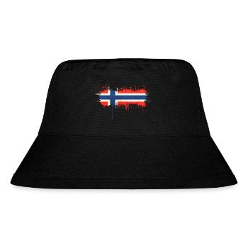 Norvège Norvège Drapeau Scandinavie Norden Tor Viking - Bob recyclé Stanley/Stella - noir - Devant