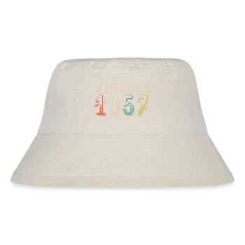 Vintage 1957 - 67th birthday - 67 years old - Stanley/Stella Recycled Bucket Hat - natural - Front