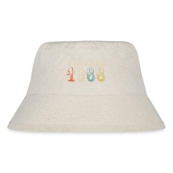 Jahrgang 1988 - 36. Geburtstag - 36 Jahre alt - Stanley/Stella recycelter Bucket Hat - Naturweiß - Vorne