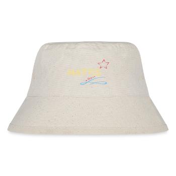 Geschenk Mattis - Stanley/Stella recycelter Bucket Hat - Naturweiß - Vorne